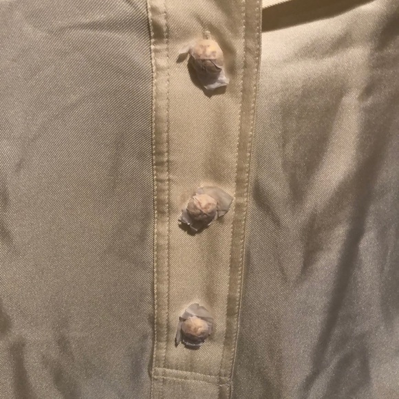 Tory Burch wide collar tunic blouse - Picture 4 of 7